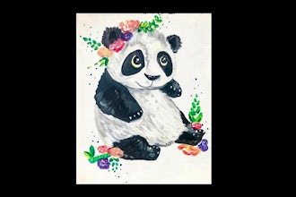 All Ages Paint Nite: Panda Baby (Ages 6+)